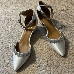 LULUS WOMEN’S SIZE 8.5 ANKLE STRAP HEELS